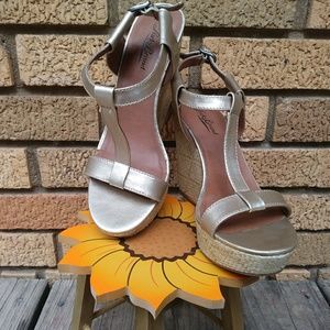 Lucky Brand Wedge heel sandals